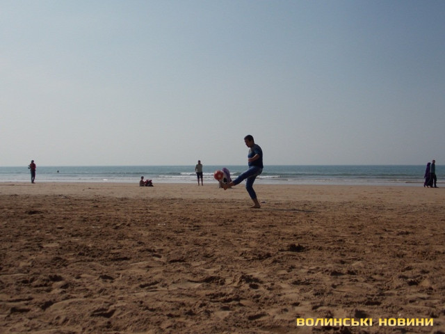 Футболіст в Агадирі